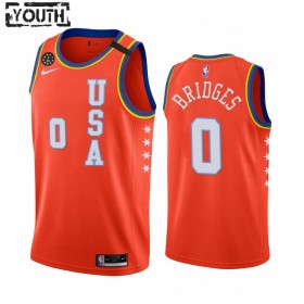 Charlotte Hornets Miles Bridges 0 Nike 2020 Rising Star Pelipaidat Swingman - Lasten